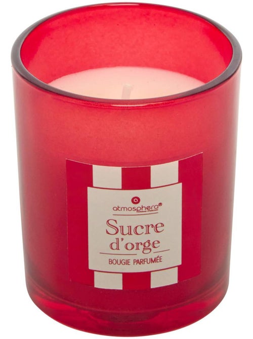 Bougie parfumée cracker 89 gr avec pot en verre rand - Kiabi Bougie parfumée cracker 89 gr avec pot en verre rand - Kiabi