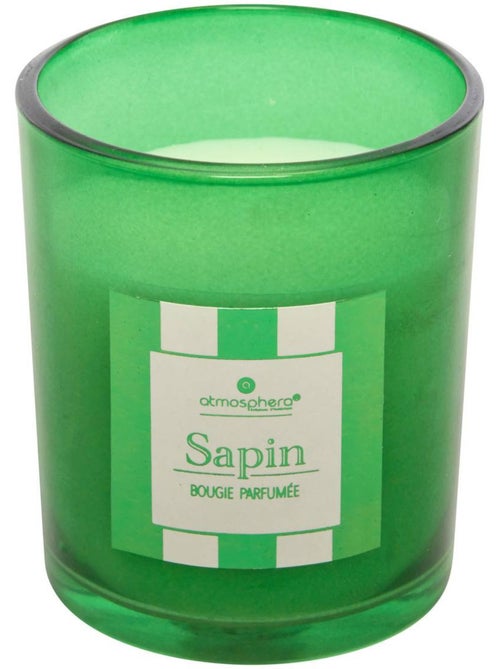 Bougie parfumée cracker 89 gr avec pot en verre rand - Kiabi Bougie parfumée cracker 89 gr avec pot en verre rand - Kiabi