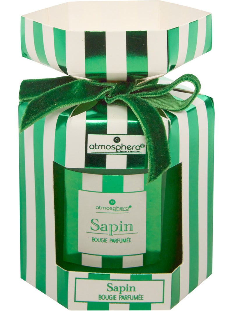 Bougie parfumée cracker 89 gr avec pot en verre RAND Noir - Kiabi