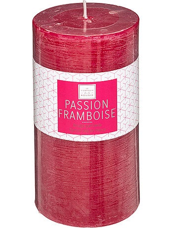 Bougie parfumée cylindre en cire colorée ELEA
