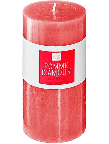 Bougie parfumée cylindre en cire colorée ELEA