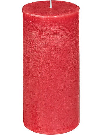 Bougie parfumée cylindre en cire colorée ELEA