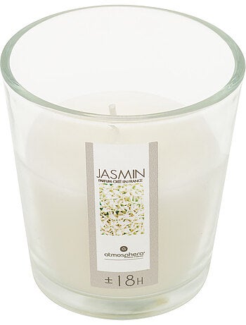 Bougie parfumée dans pot en verre NINA