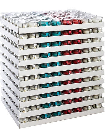 Bougie parfumée dans pot en verre NINA