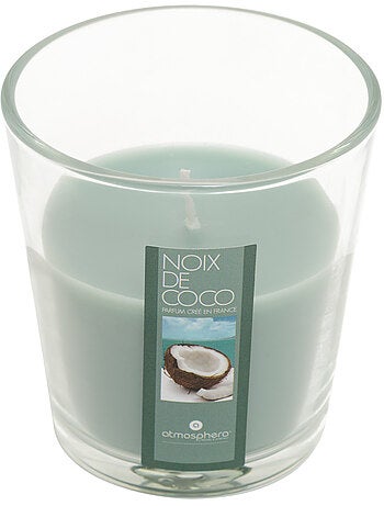Bougie parfumée dans pot en verre NINA
