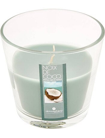 Bougie parfumée dans pot en verre nina