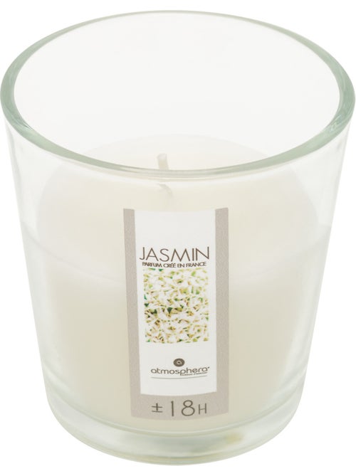 Bougie parfumée dans pot en verre NINA - Kiabi