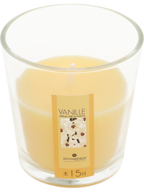 Bougie parfumée dans pot en verre NINA - Kiabi