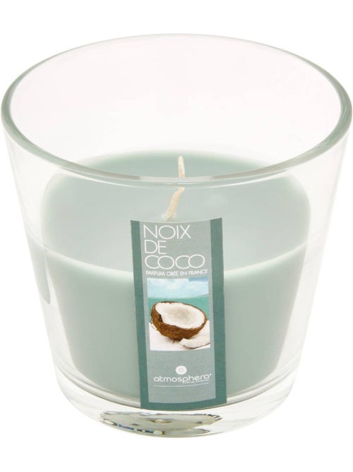 Bougie parfumée dans pot en verre nina - Kiabi