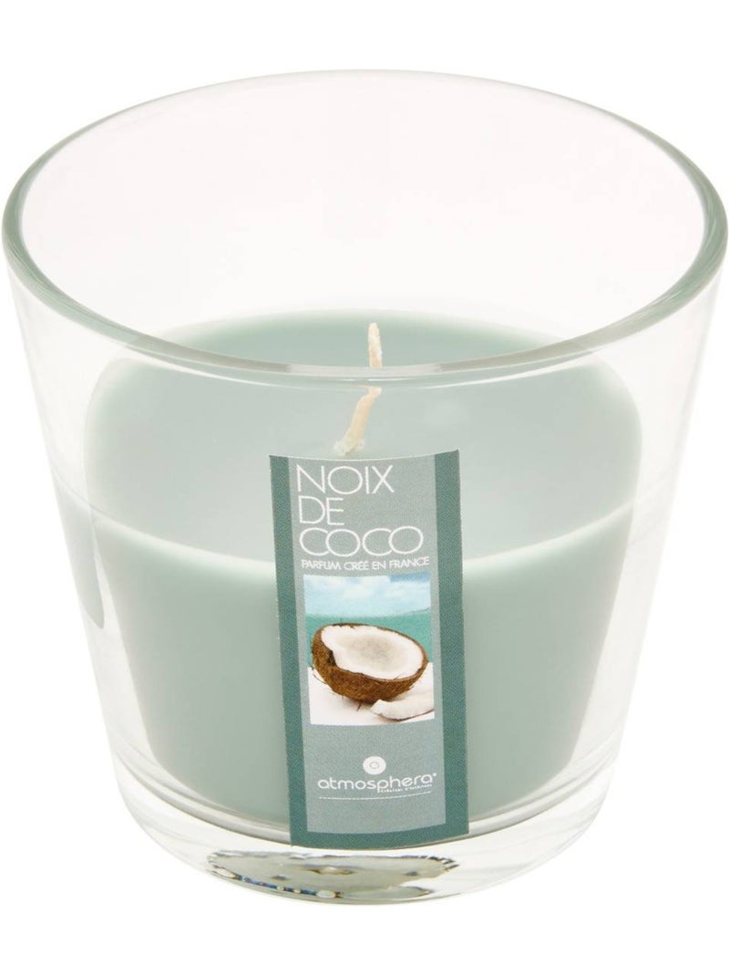 Bougie parfumée dans pot en verre nina Rouge - Kiabi