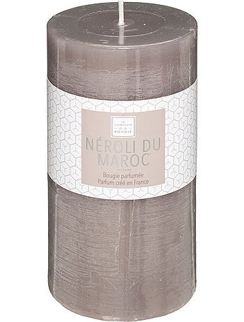 Bougie parfumée cylindre en cire colorée ELEA