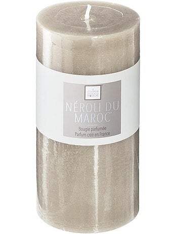 Bougie parfumée cylindre en cire colorée ELEA