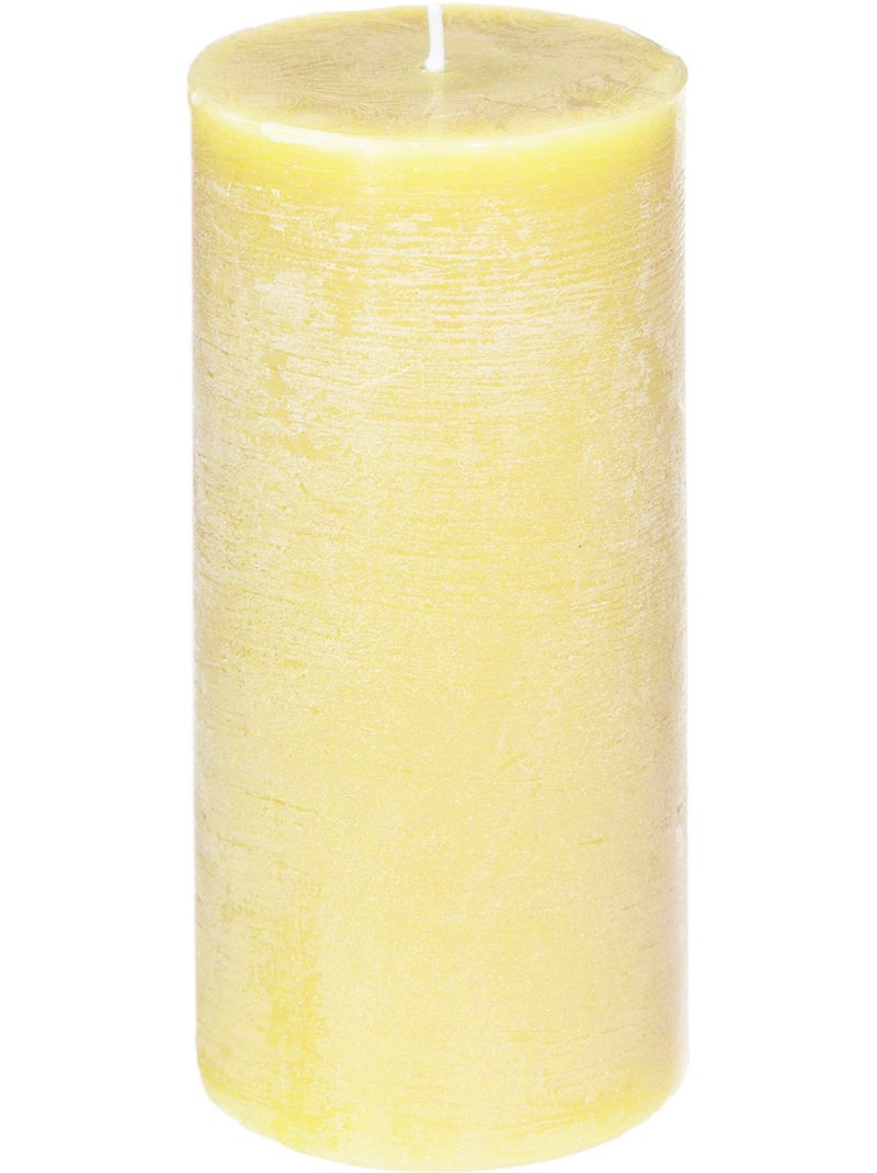 Bougie parfumée ELEA Jaune - Kiabi