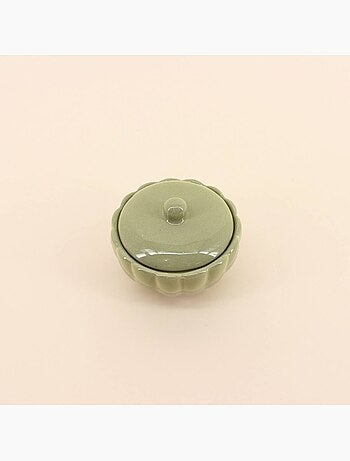 Bougie parfumée en céramique corolle à couvercle 11cm