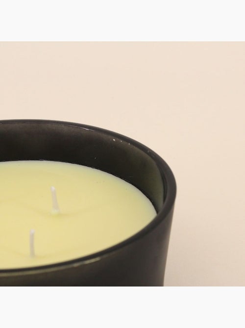 Bougie parfumée en cire de soja 4 mèches " feu de joie" 380g - Kiabi