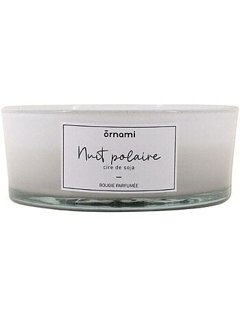 Bougie parfumée en cire de soja 4 mèches "Nuit polaire" 380gr