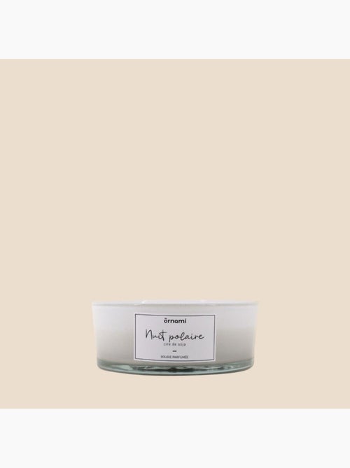 Bougie parfumée en cire de soja 4 mèches "Nuit polaire" 380gr - Kiabi