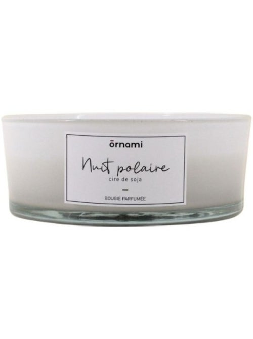 Bougie parfumée en cire de soja 4 mèches "Nuit polaire" 380gr - Kiabi