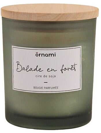 Bougie parfumée en cire de soja "balade en forêt" 280g