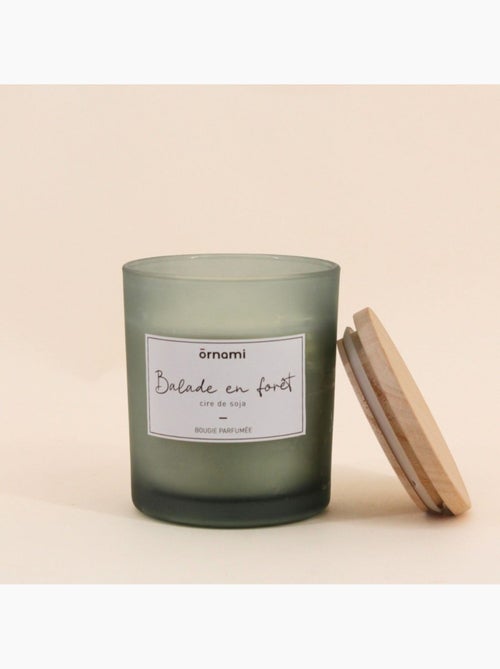 Bougie parfumée en cire de soja "balade en forêt" 280g - Kiabi