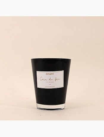 Bougie parfumée en cire de soja "Coin du feu" 280GR