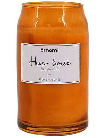 Bougie parfumée en cire de soja "Hiver boisé" 320g