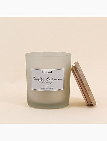 Bougie parfumée en cire de soja "souffle d'automne" 280g