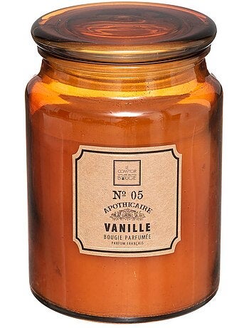 Bougie parfumée en flacon ambré NINA