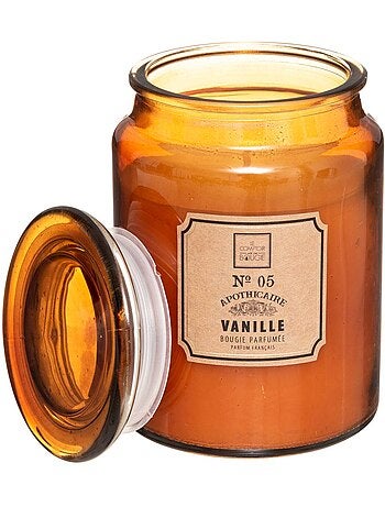 Bougie parfumée en flacon ambré NINA