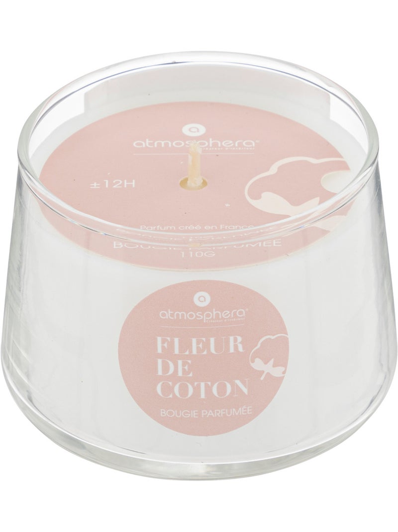 Bougie parfumée en flacon verre IZOR Blanc - Kiabi