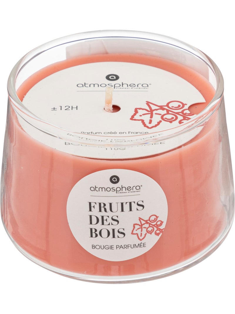 Bougie parfumée en flacon verre IZOR Rouge - Kiabi