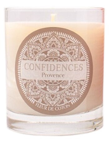 Bougie parfumée Fleur de coton fabriquée en Provence – 280 gr