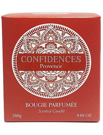 Bougie parfumée Fleur de coton fabriquée en Provence – 280 gr