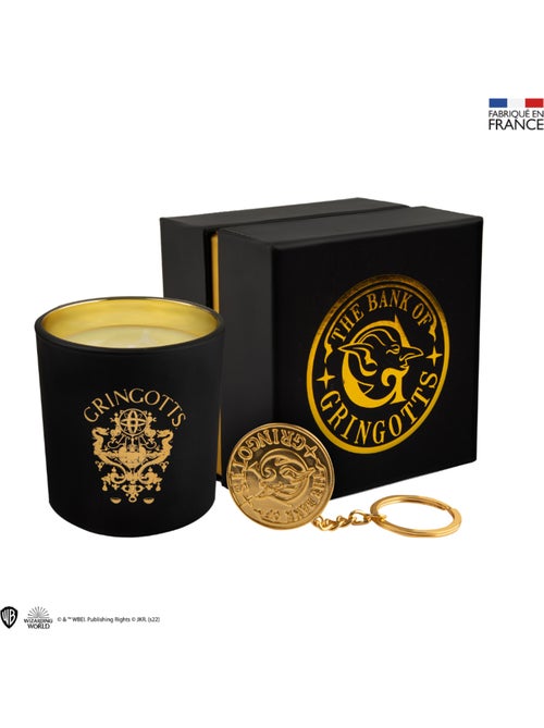 Bougie Parfumée Gringotts avec Porte-Clés - Harry Potter - Kiabi