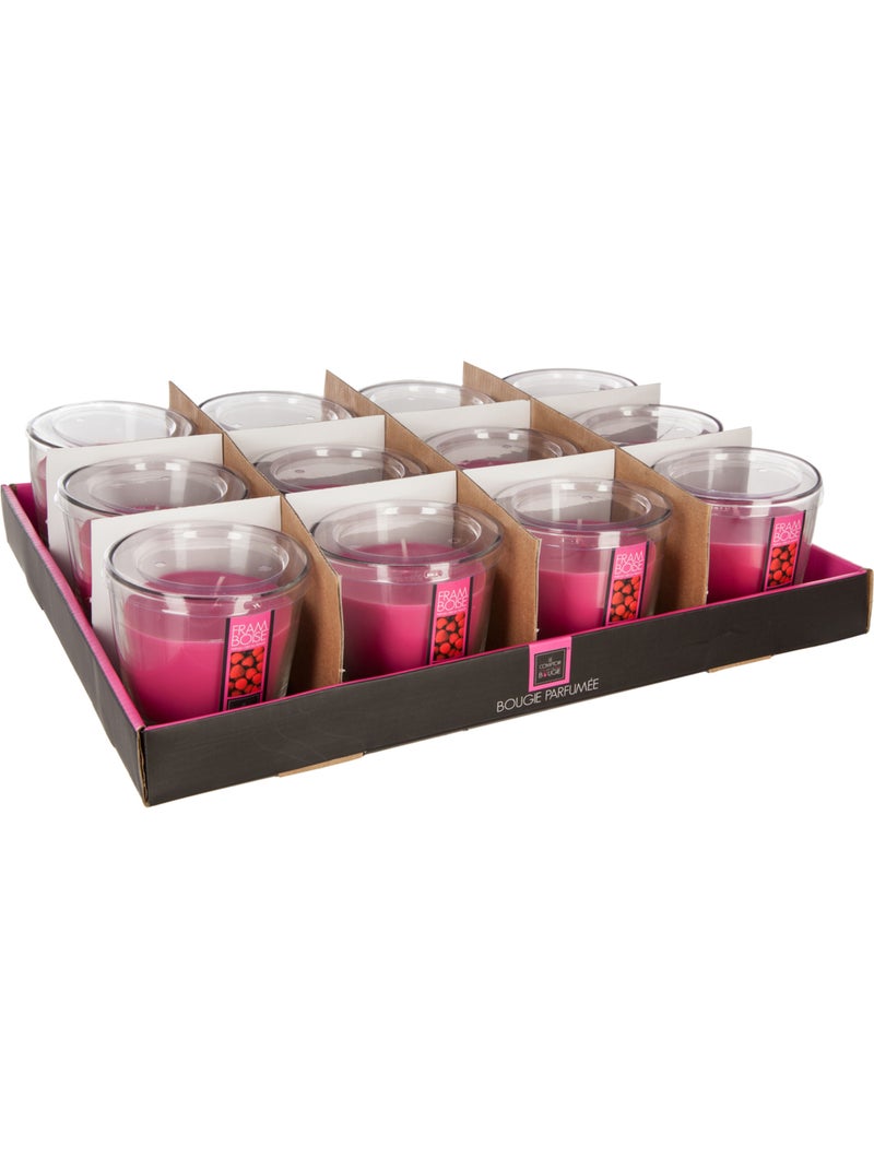 Bougie parfumée NINA Rose fushia - Kiabi