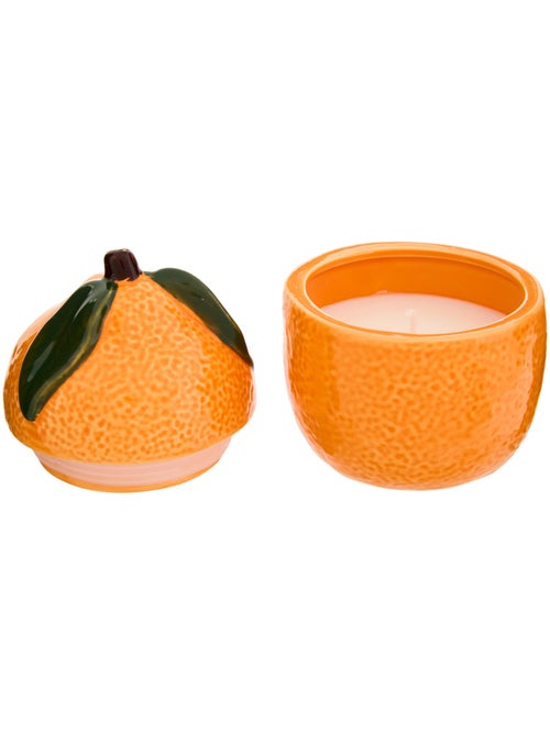 Bougie parfumée pot en céramique forme fruit FRUITY - Kiabi