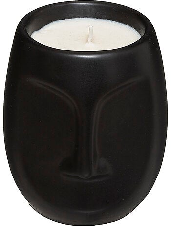 Bougie parfumée pot en céramique visage MAYA