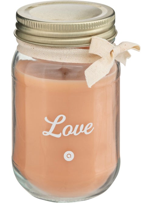 Bougie parfumée pot en verre AGLAE - Kiabi