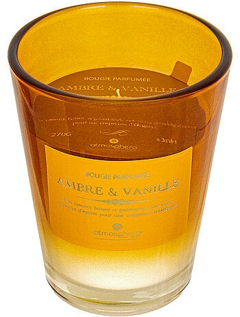 Bougie parfumée pot en verre ALMA