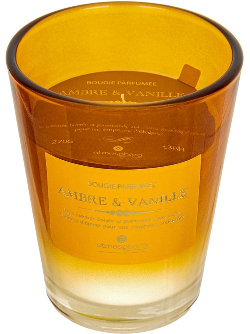 Bougie parfumée pot en verre ALMA - Kiabi