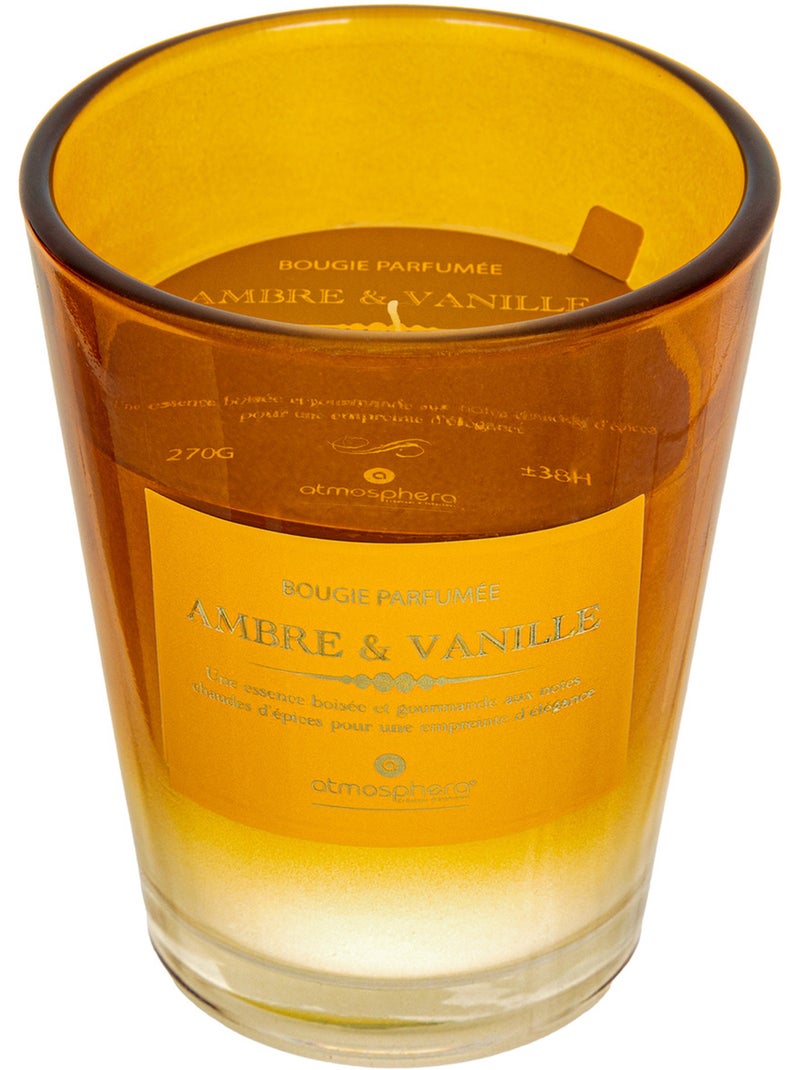 Bougie parfumée pot en verre ALMA Beige - Kiabi