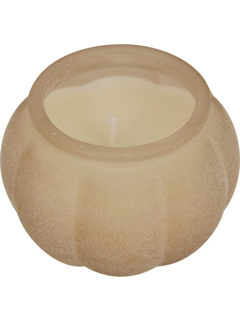 Bougie parfumée pot en verre forme citrouille CITROUILLE Beige - Kiabi