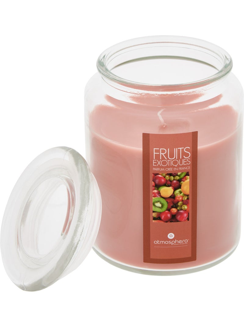 Bougie parfumée pot en verre NINA Orange - Kiabi