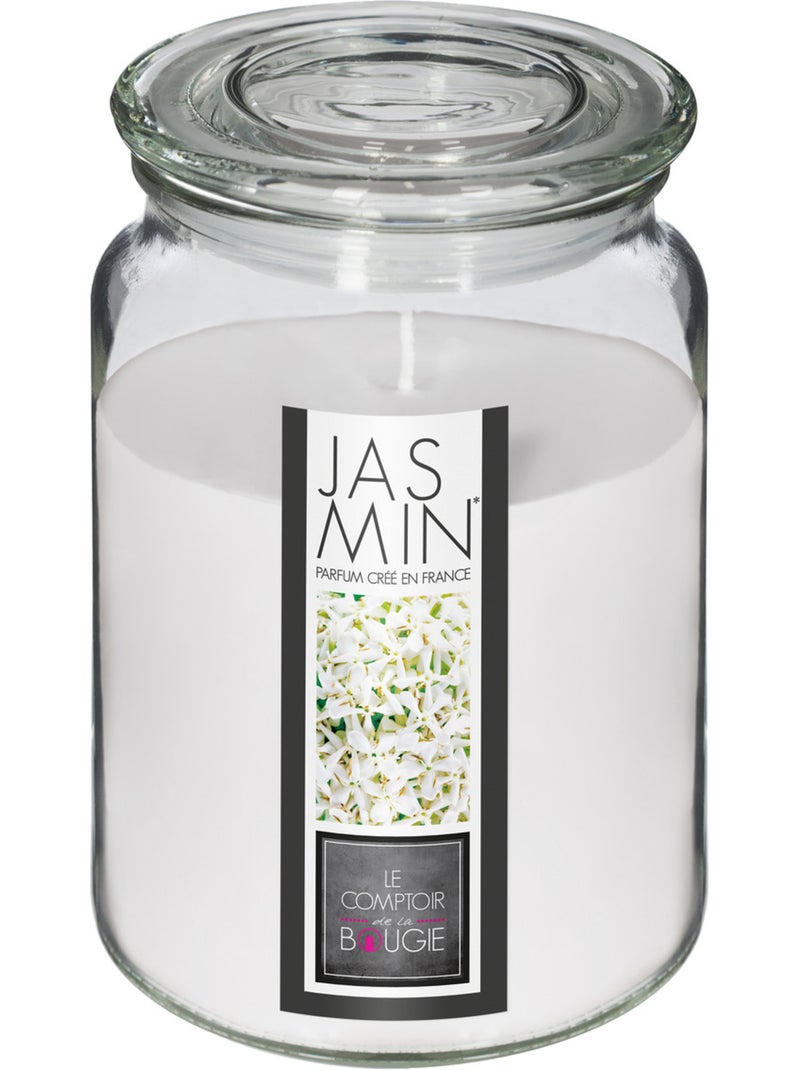 Bougie parfumée pot en verre NINA Rouge - Kiabi