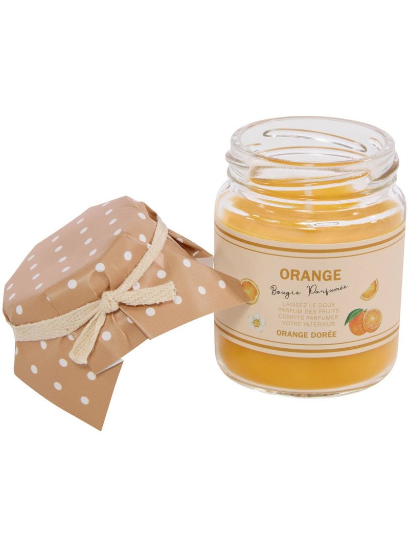 Bougie parfumée ronde 75 g fra Orange - Kiabi