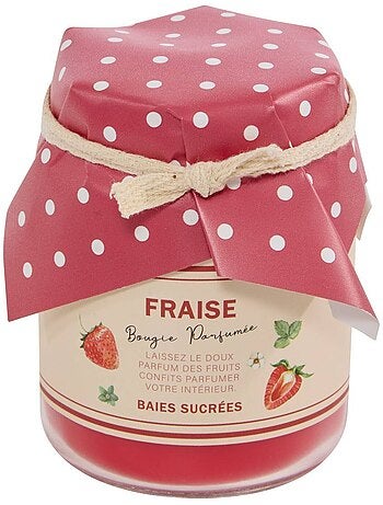 Bougie parfumée ronde 75 g fra