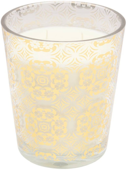 Bougie parfumée ronde en verre ILAN - Kiabi