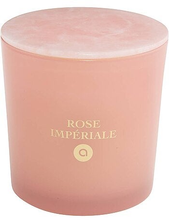 Bougie parfumée ronde en verre liana