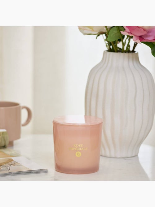 Bougie parfumée ronde en verre liana - Kiabi Bougie parfumée ronde en verre liana - Kiabi