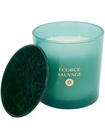 Bougie parfumée ronde en verre liana